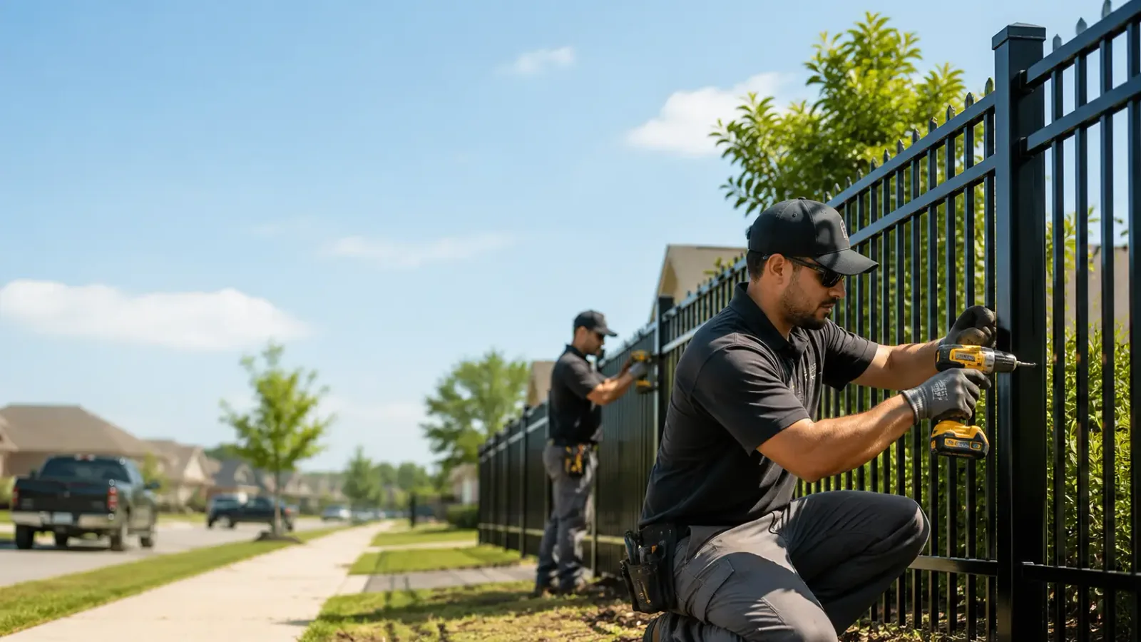 Metal Fence Installation in Kossuth, PA